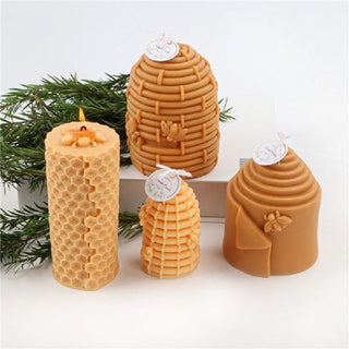 3D Honeycomb Silicone Candle Mold Phosgene