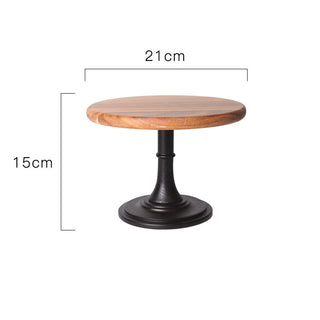 Solid wood tray dessert cake stand - Phosgene