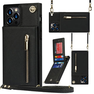 Mobile Phone Case Leather Case Messenger Protective Cover - Phosgene