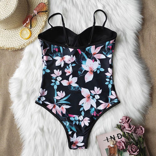 Swimming Women One-Piece Swimwear Bikini Suit - Phosgene