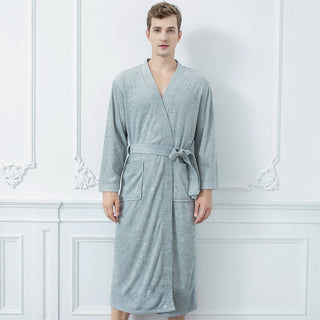 Four Seasons Towel Bathrobe Japanese And Korean Men's Bathrobe Beauty Salon Hotel Same Style Couple Cross-border - Phosgene