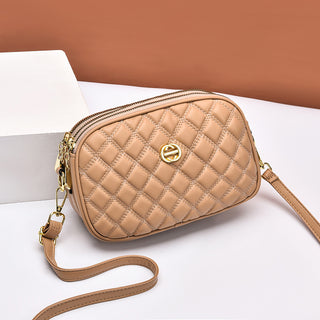 Chic Chanel-style Diamond Small Bag Women Phosgene