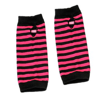 Knitted Finger-leaking Gloves Striped Thin - Phosgene