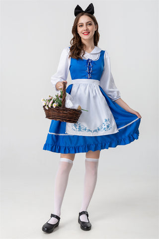 British European And American Farm Traditional Beer Maid Ware Halloween Cosplay Costume - Phosgene