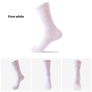 Men's Elite Trendy Contrast Color Long Tube Basketball Socks - Phosgene