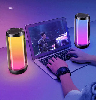 Atmospheric Ambient Light Gaming House Desktop Computer Romantic Room Smart Bluetooth Speaker Phosgene