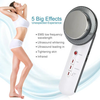 Beauty Care Slimming Device Handheld Ultrasound Body Fat Remove Massager Phosgene