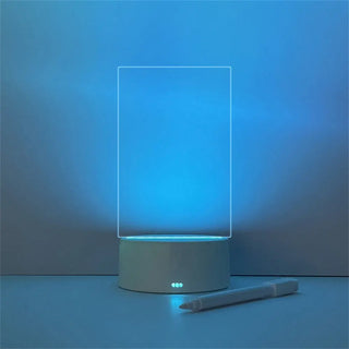 Bedside Message Writing Board Acrylic Night Light Phosgene