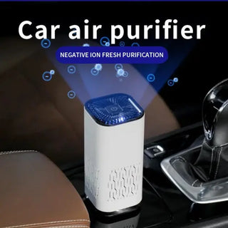 Car Air Purifier Portable Negative Ion Generator Remove Formaldehyde Dust Smoke Air Freshen Washer For Home Car Phosgene