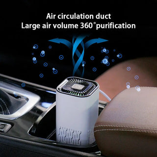 Car Air Purifier Portable Negative Ion Generator Remove Formaldehyde Dust Smoke Air Freshen Washer For Home Car Phosgene