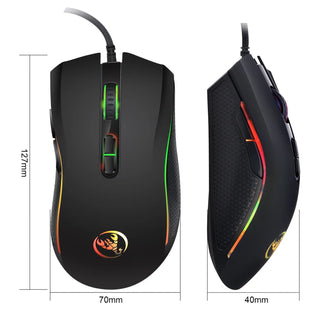 Colorful luminous gaming mouse Phosgene