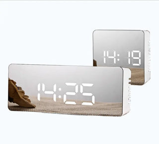 Digital LED multi-function mirror clock Phosgene