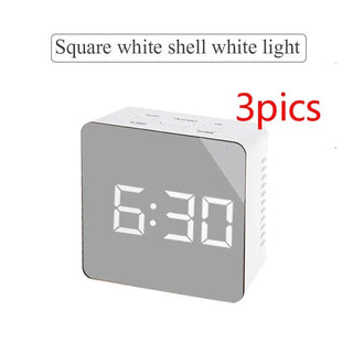 Digital LED multi-function mirror clock Phosgene