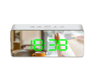 Digital LED multi-function mirror clock Phosgene