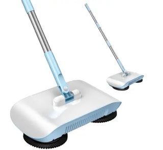 Hand Push Sweeper Household Broom Dustpan Mop Floor All-in-one Machine Gift Mop Sweeper Phosgene