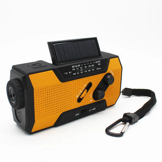 Hand crank solar radio Phosgene