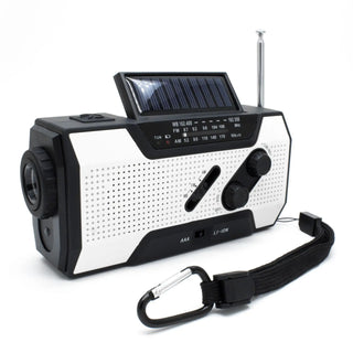 Hand crank solar radio Phosgene