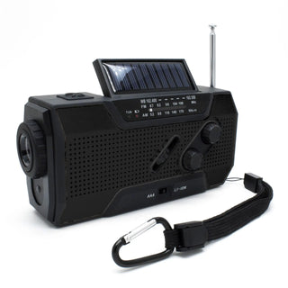 Hand crank solar radio Phosgene