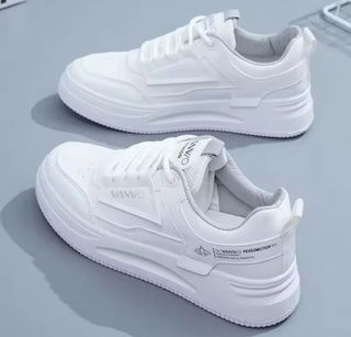 New 2024 Women Sneakers Thick-soled Small White Shoes Women's Breathable Student Board Shoes Thick-soled Platform Shoe 35-40