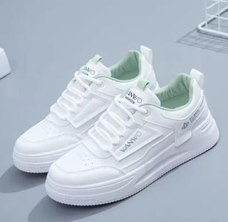 New 2024 Women Sneakers Thick-soled Small White Shoes Women's Breathable Student Board Shoes Thick-soled Platform Shoe 35-40