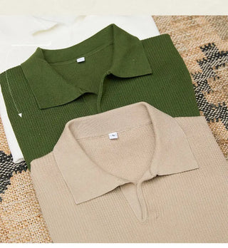 Knitwear Retro Casual Men's Business Phosgene