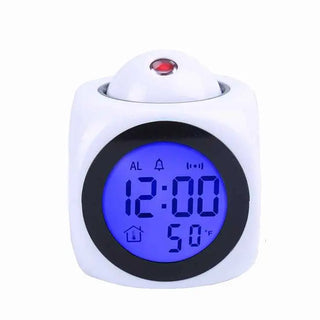 LED Projection Alarm Clock Report Clock Voice Report Clock Phosgene