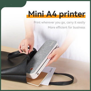 Mini A4 Printer Household Small Portable Ink-free Error Machine Phosgene