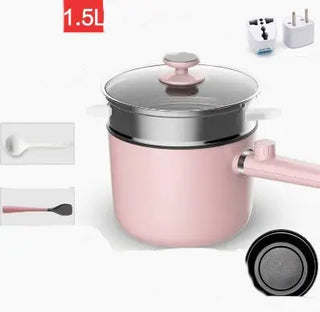 Mini Hot Pot Portable Electric Cooking Pot Mini Plug-in Household Phosgene