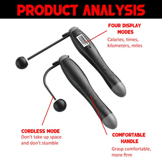 New Cordless Electronic Skipping Rope Phosgene