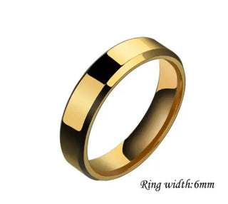 Niche Rings For Men And Women Stainless Steel Couple Rings Phosgene