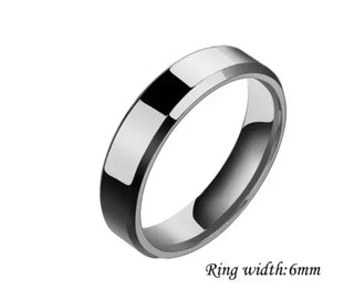 Niche Rings For Men And Women Stainless Steel Couple Rings Phosgene