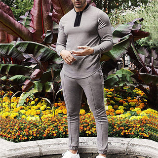 Men's Long-sleeved Sports Suit Phosgene