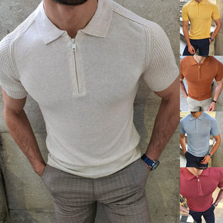 Summer Knitwear Men's Slim Top Phosgene