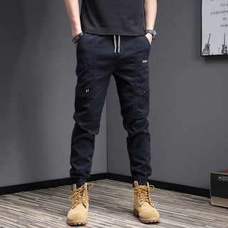 Spring Washed Stretch Casual Versatile Men's Jeans Phosgene