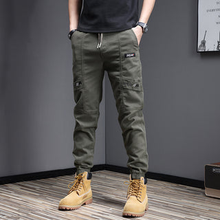 Spring Washed Stretch Casual Versatile Men's Jeans Phosgene