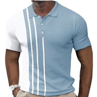 Summer European And American Golf Shirt Men Phosgene