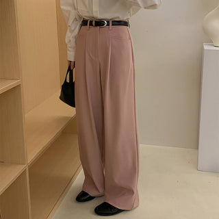 Casual Pants Idle Style Draped Pants Phosgene