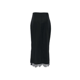 Elegant French Lace Stitching Skirt Phosgene