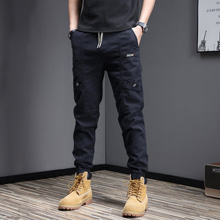 Spring Washed Stretch Casual Versatile Men's Jeans Phosgene