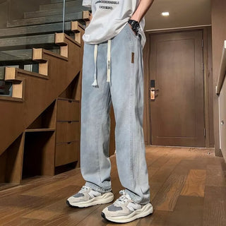 Straight Loose Wide-leg Casual Pants Thin Phosgene