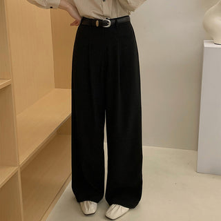 Casual Pants Idle Style Draped Pants Phosgene