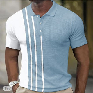 Summer European And American Golf Shirt Men Phosgene