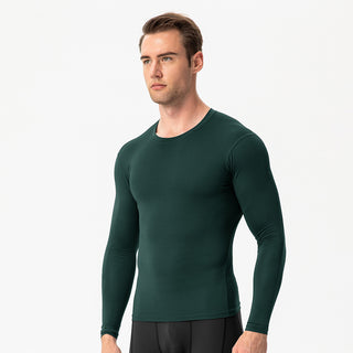 Men's Tight Training PRO Sports And Fitness Running Long Sleeve T-shirt Phosgene