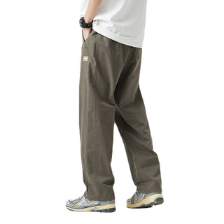 American High Street Summer Thin Pure Cotton Casual Pants Phosgene