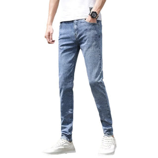 Light-colored Jeans Men's Korean-style Stretch Phosgene