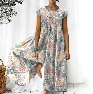 Printed Loose Women's Wear Jumpsuit Phosgene