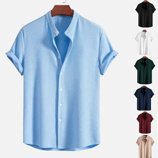 Short Sleeve Loose Shirt Top Summer Mens Clothing Phosgene