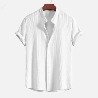 Short Sleeve Loose Shirt Top Summer Mens Clothing Phosgene