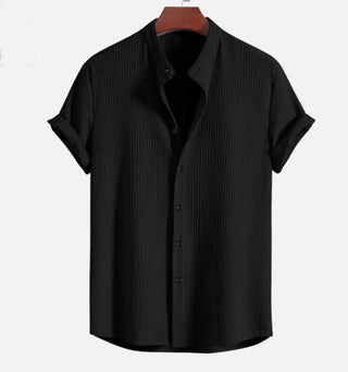 Short Sleeve Loose Shirt Top Summer Mens Clothing Phosgene