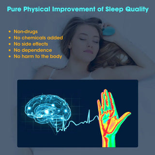 Sleep Aid Hand-held Micro-current Intelligent Relieve Anxiety Depression Fast Sleep Instrument Sleeper Therapy Insomnia Device Phosgene